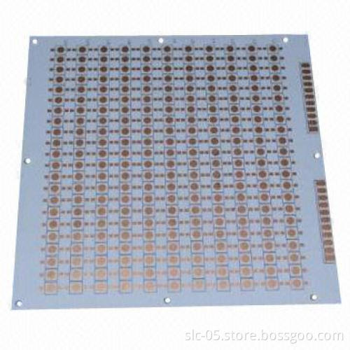 Copper Base PCB with White Solder Mask ENIG Surface, 1.5mm for Solar Power